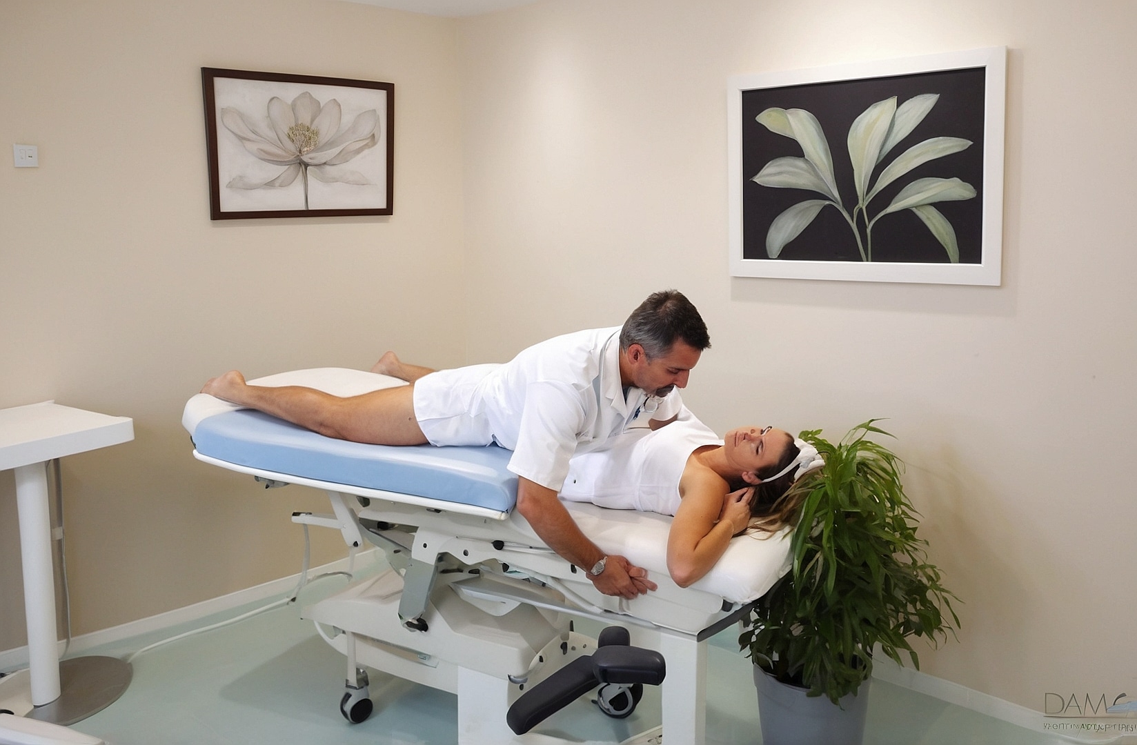 Sesión de fisioterapia personalizada